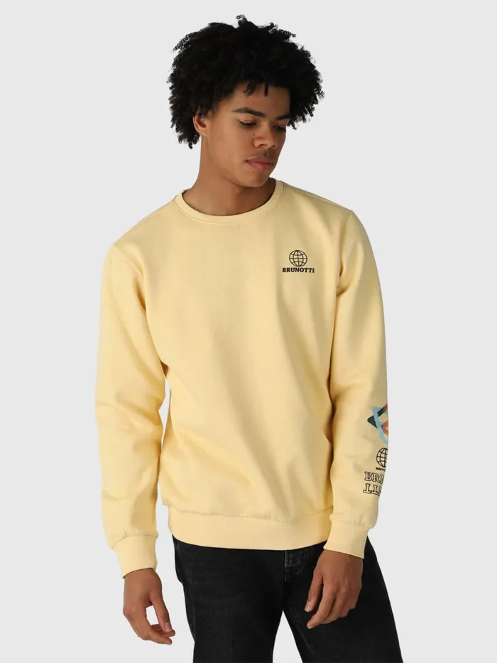 Brunotti Sweaters and Hoodies Men MurrayRSweater Yellow
