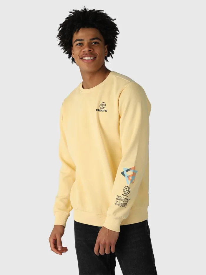 Brunotti Sweaters and Hoodies Men MurrayRSweater Yellow