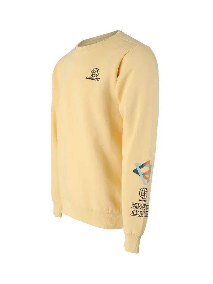 Brunotti Sweaters and Hoodies Men MurrayRSweater Yellow