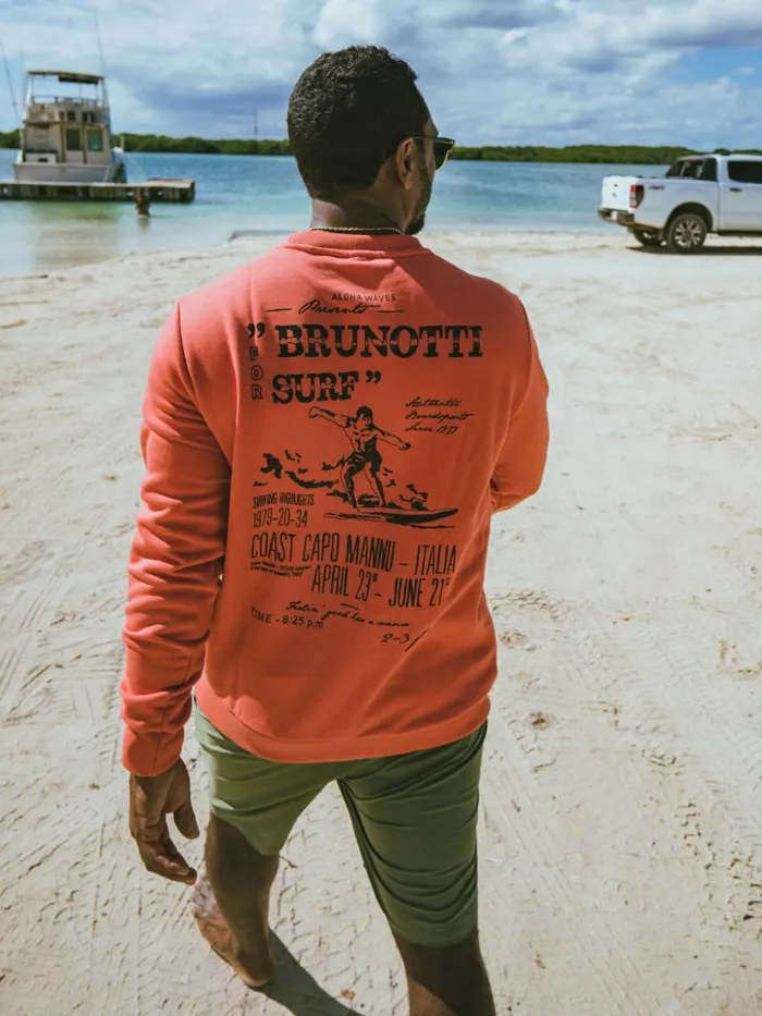 Brunotti Sweaters and Hoodies Men NatchRSweater Red
