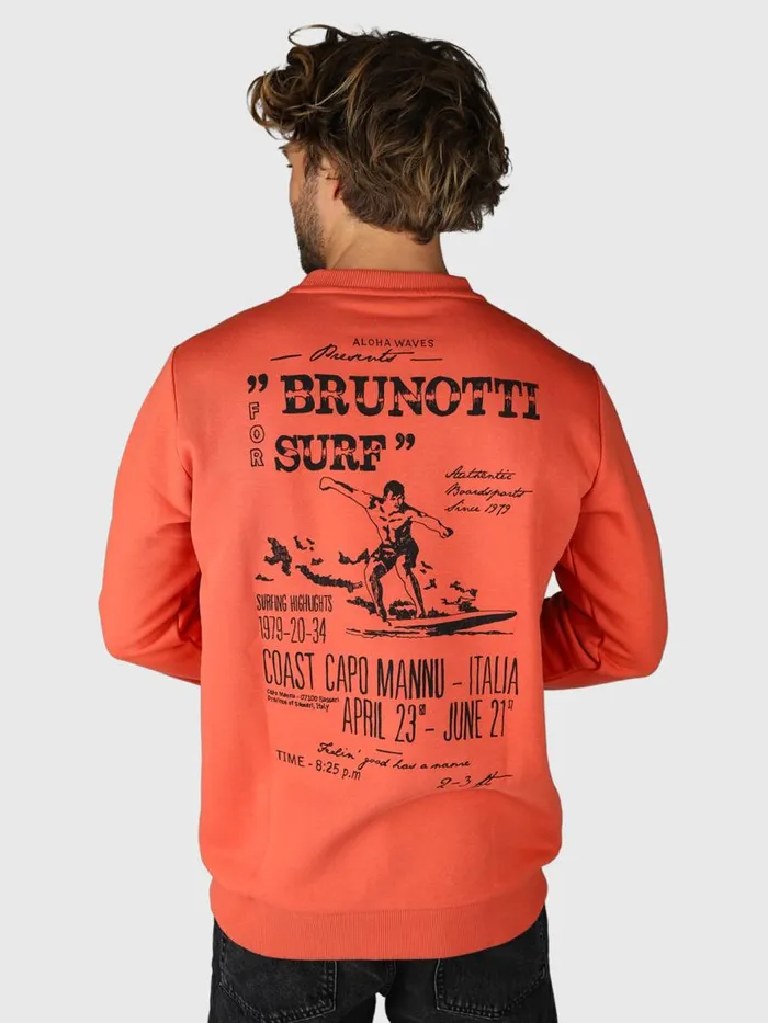 Brunotti Sweaters and Hoodies Men NatchRSweater Red