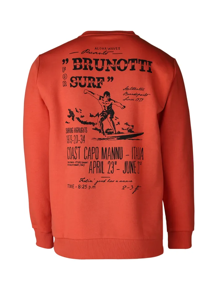 Brunotti Sweaters and Hoodies Men NatchRSweater Red