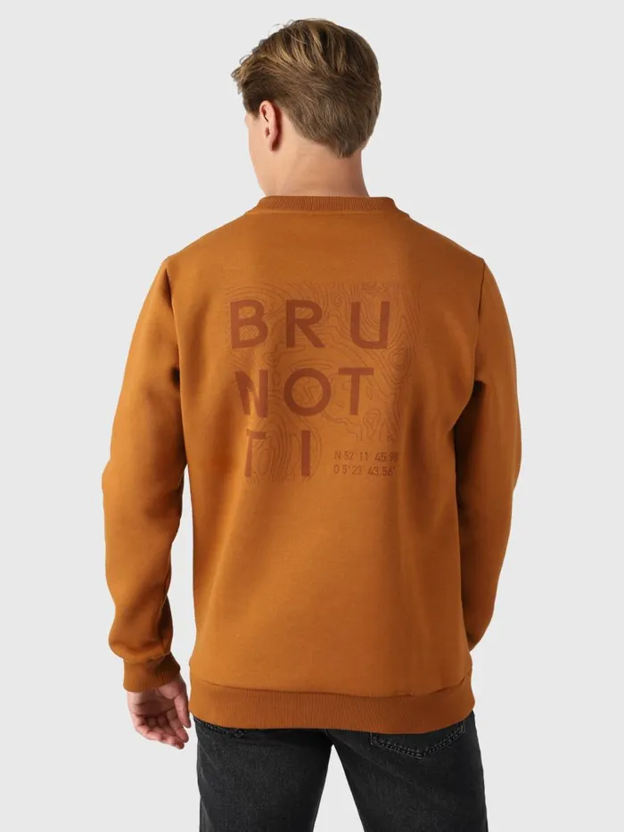 Brunotti Sweaters and Hoodies Men RitcherSweater Brown