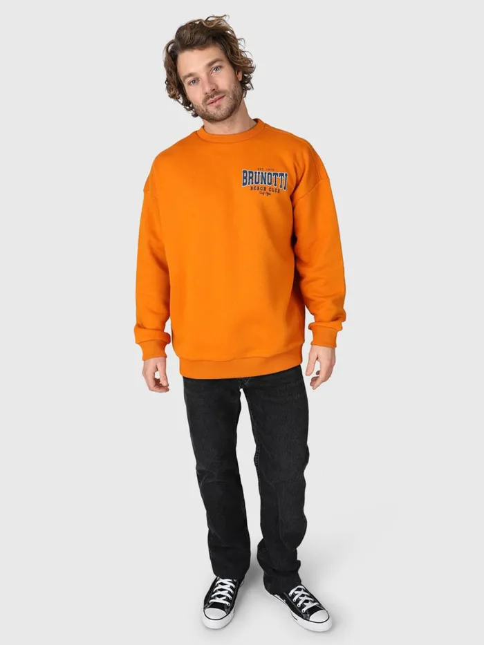 Brunotti Sweaters and Hoodies Men SunirRSweater Orange