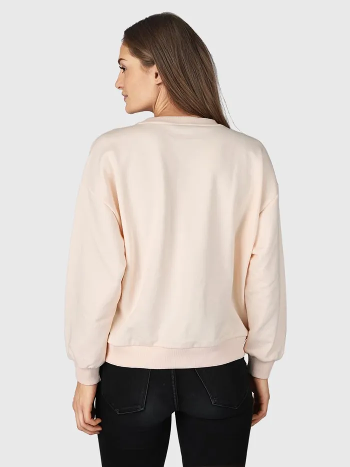 Brunotti Sweaters and Hoodies Women Arai Sweater WhiteBeige
