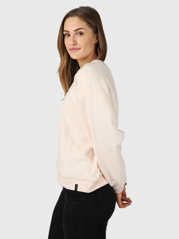 Brunotti Sweaters and Hoodies Women Arai Sweater WhiteBeige