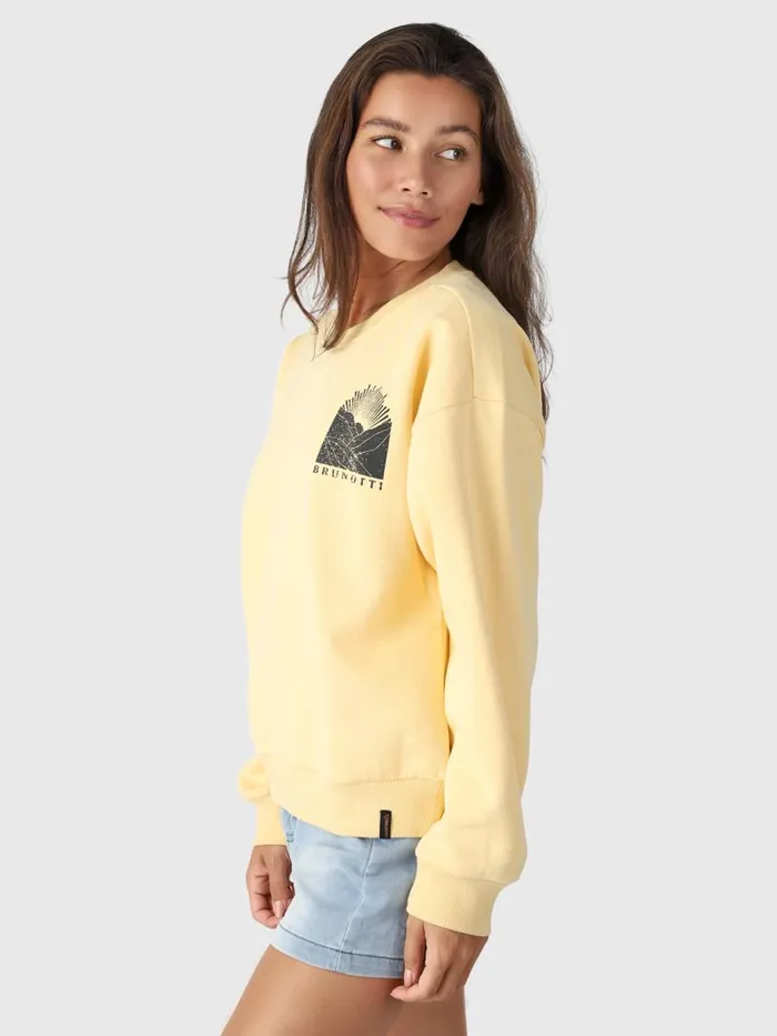 Brunotti Sweaters and Hoodies Women LoretaR Sweater Yellow