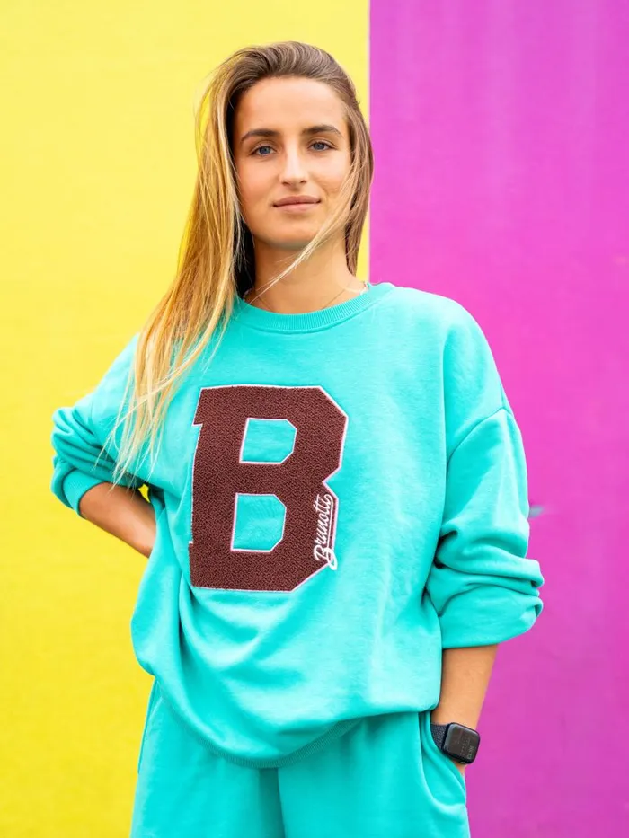 Brunotti Sweaters and Hoodies Women Nemi Oversized Sweater Green