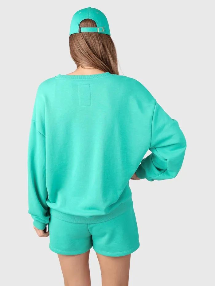 Brunotti Sweaters and Hoodies Women Nemi Oversized Sweater Green