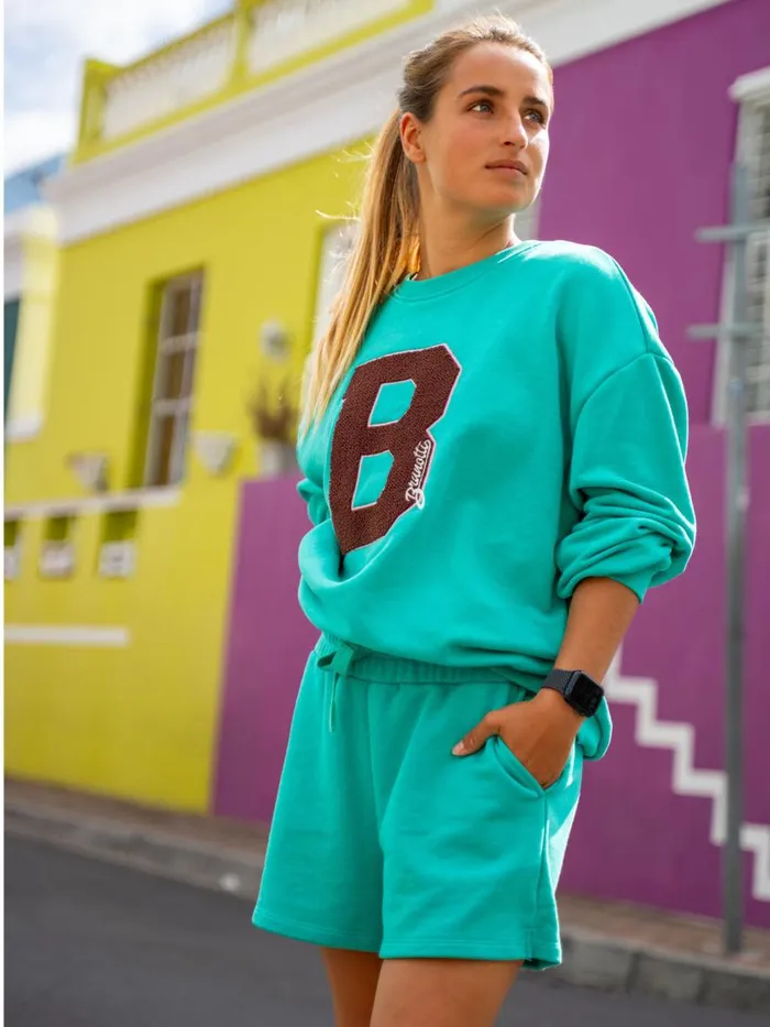 Brunotti Sweaters and Hoodies Women Nemi Oversized Sweater Green