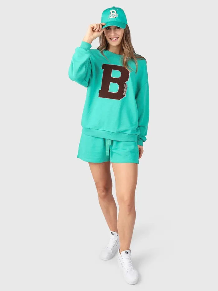 Brunotti Sweaters and Hoodies Women Nemi Oversized Sweater Green