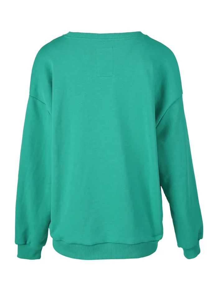Brunotti Sweaters and Hoodies Women Nemi Oversized Sweater Green