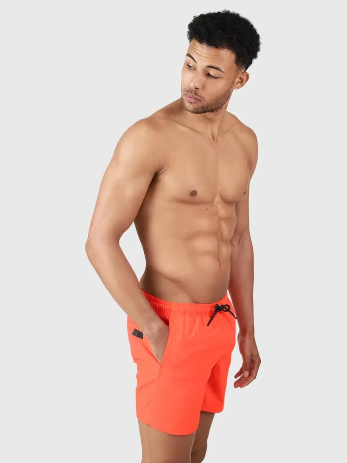 Brunotti Swim Shorts Men BruconicSwim Shorts Neon Orange