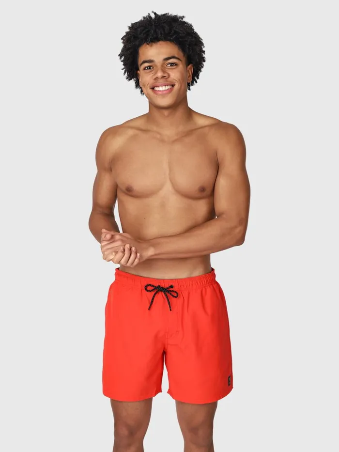 Brunotti Swim Shorts Men CrunECONSwim Shorts Bright Red