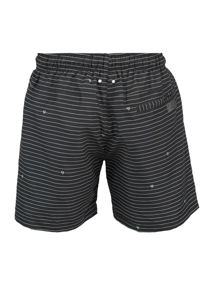 Brunotti Swim Shorts Men CrunecoStripeSwim Shorts Black