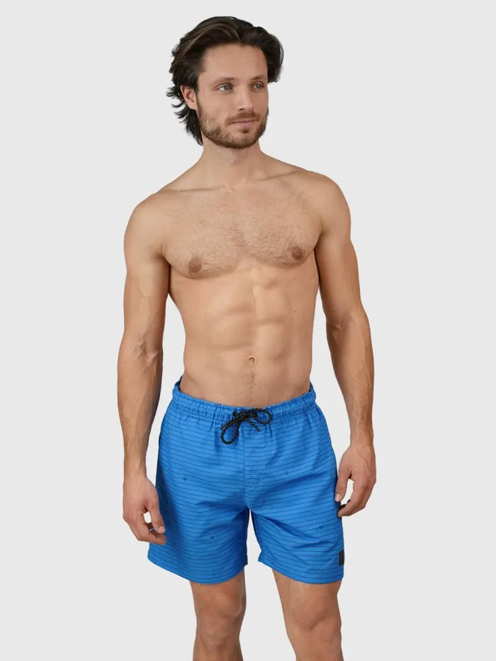 Brunotti Swim Shorts Men CrunECOStripeSwim Shorts Blue