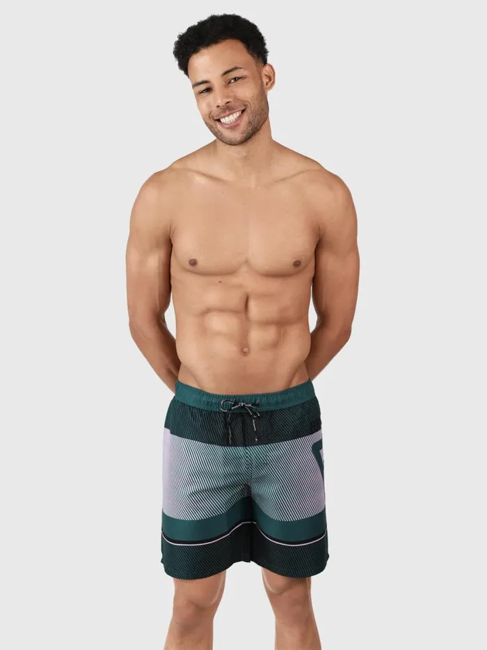 Brunotti Swim Shorts Men MaronLong Swim Shorts Green