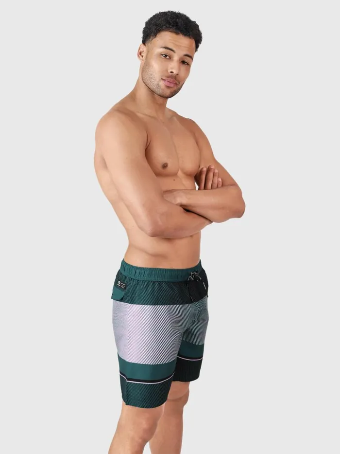 Brunotti Swim Shorts Men MaronLong Swim Shorts Green