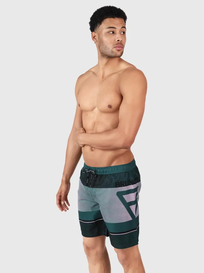 Brunotti Swim Shorts Men MaronLong Swim Shorts Green