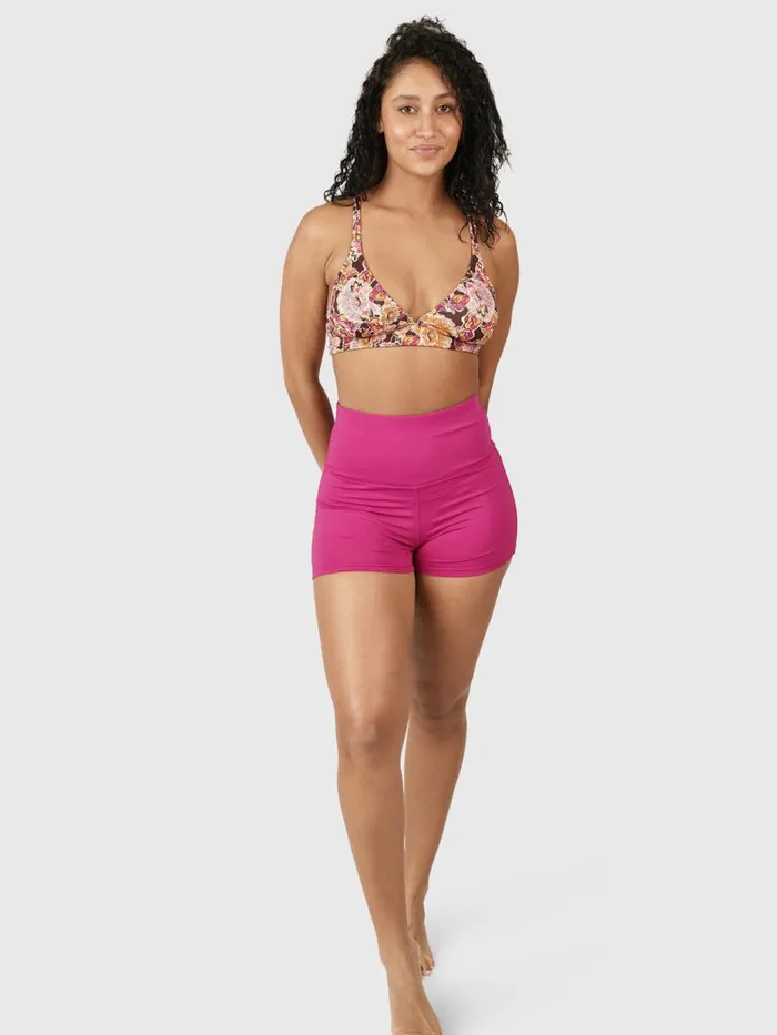 Brunotti Swim Shorts Women Hibiki Legging Shorts Magenta