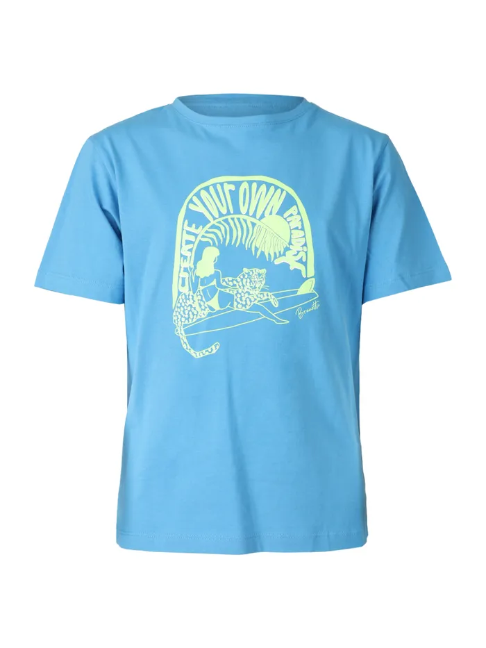 Brunotti TShirts and Tops Kids Vievy Girls TShirt Blue