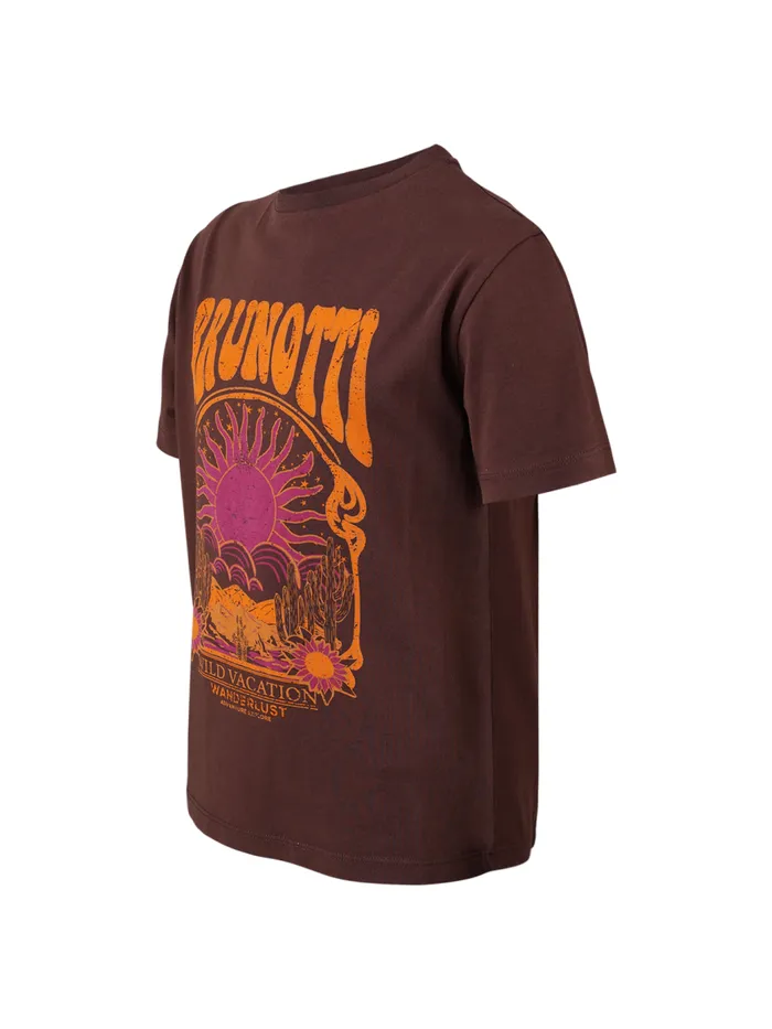 Brunotti TShirts and Tops Kids Vievy Girls Tshirt Brown