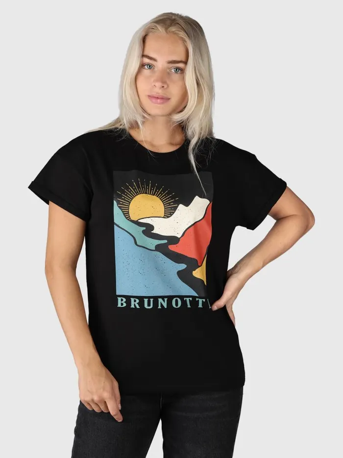 Brunotti TShirts and Tops Women SamayaR Tshirt Black