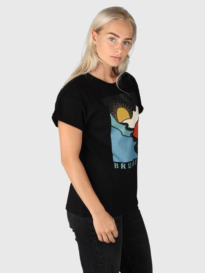 Brunotti TShirts and Tops Women SamayaR Tshirt Black