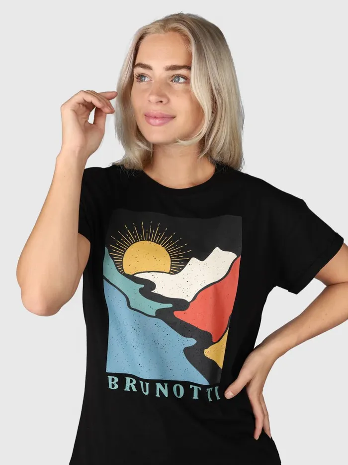 Brunotti TShirts and Tops Women SamayaR Tshirt Black