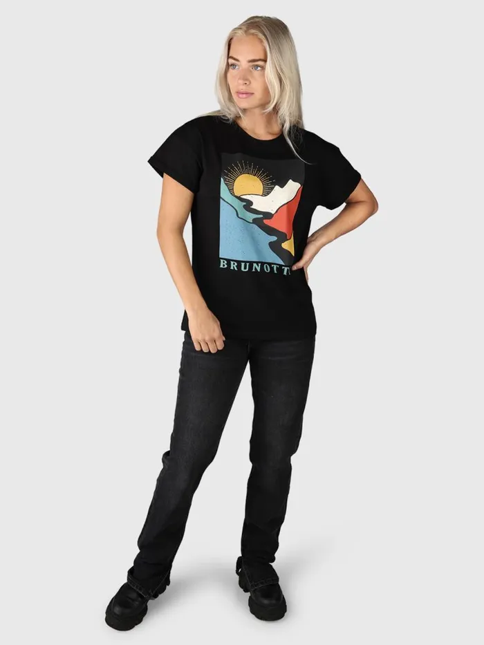 Brunotti TShirts and Tops Women SamayaR Tshirt Black