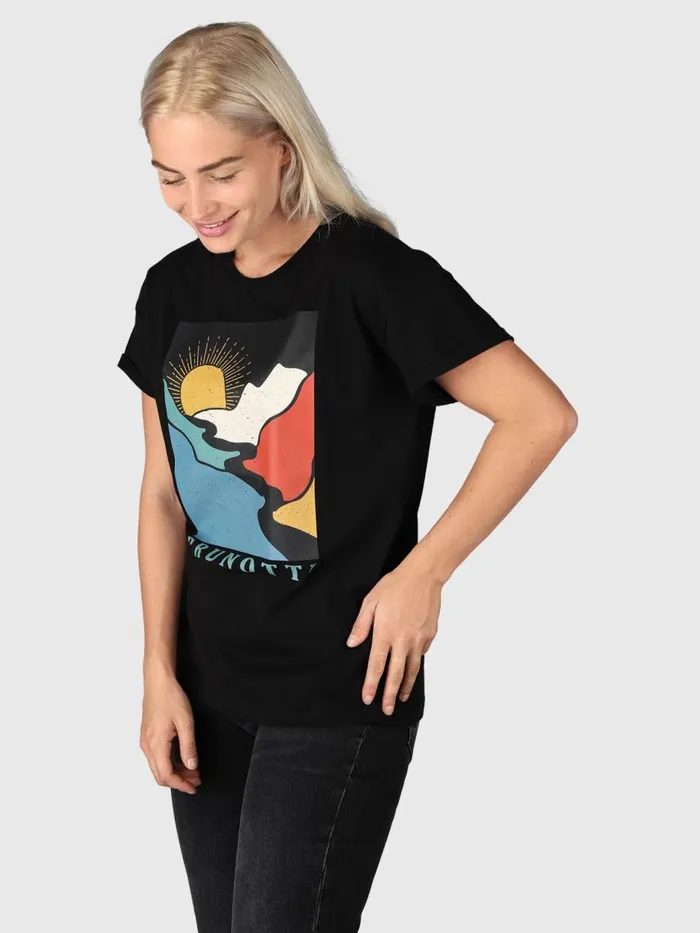 Brunotti TShirts and Tops Women SamayaR Tshirt Black