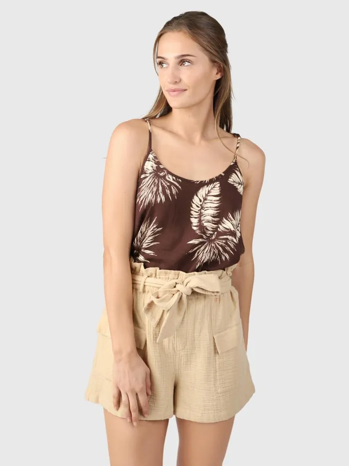 Brunotti TShirts and Tops Women TanyaPalm Top Brown