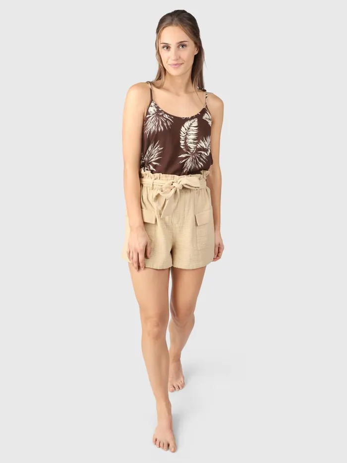 Brunotti TShirts and Tops Women TanyaPalm Top Brown