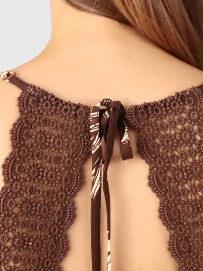 Brunotti TShirts and Tops Women TanyaPalm Top Brown