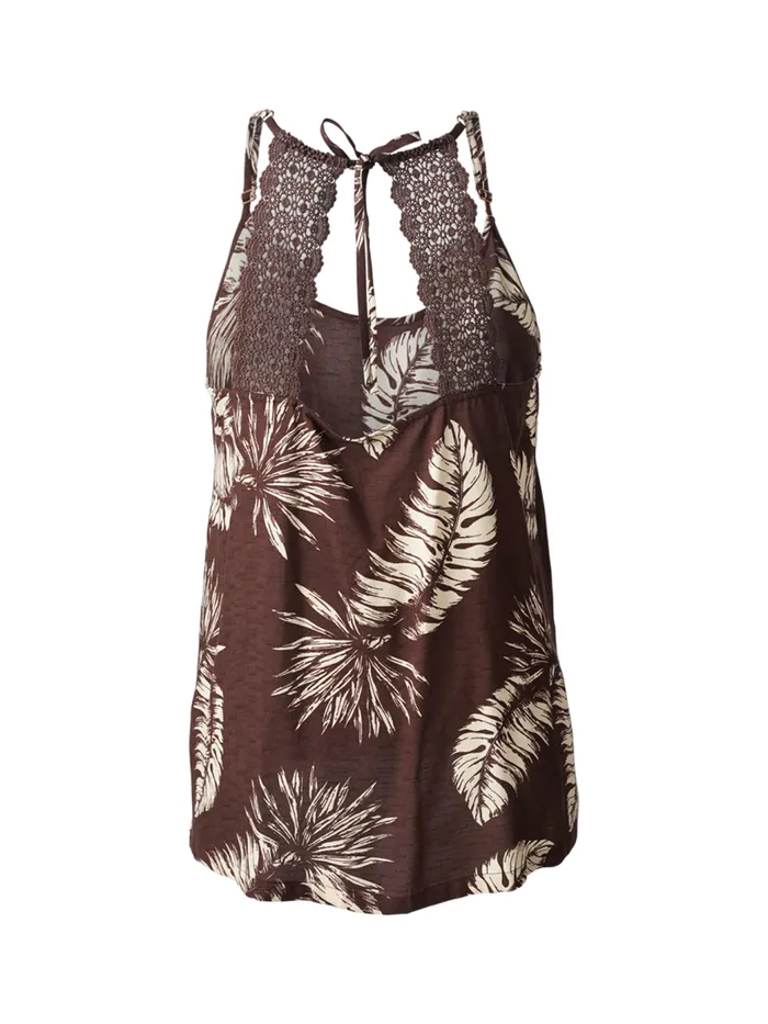 Brunotti TShirts and Tops Women TanyaPalm Top Brown