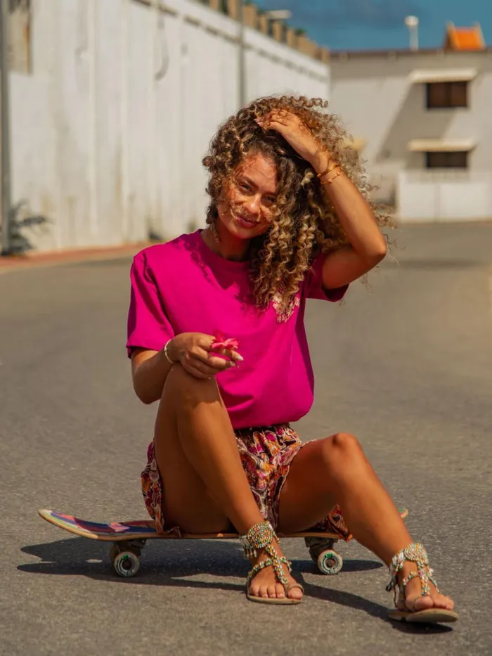 Brunotti TShirts and Tops Women Vieve Oversized Tshirt Magenta