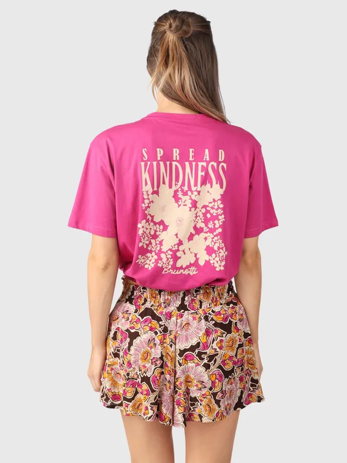 Brunotti TShirts and Tops Women Vieve Oversized Tshirt Magenta