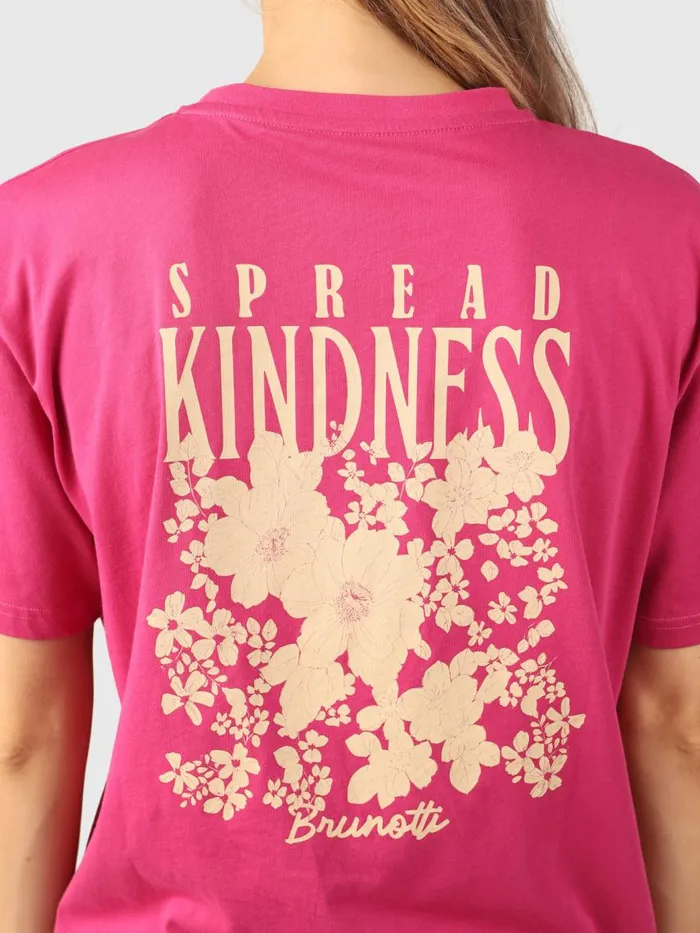 Brunotti TShirts and Tops Women Vieve Oversized Tshirt Magenta