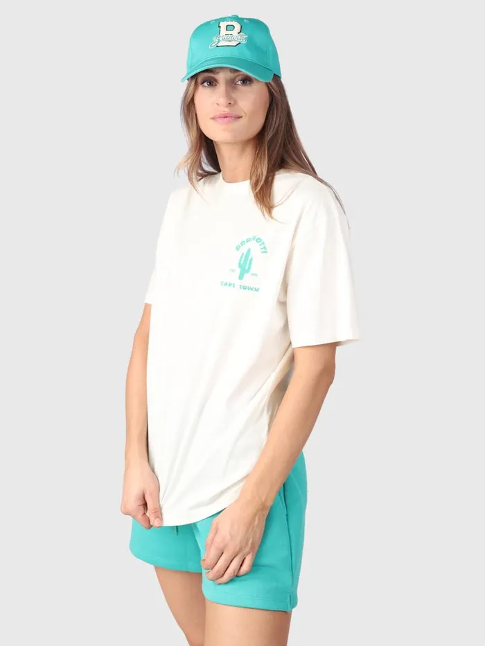 Brunotti TShirts and Tops Women Vieve Oversized Tshirt OffWhite