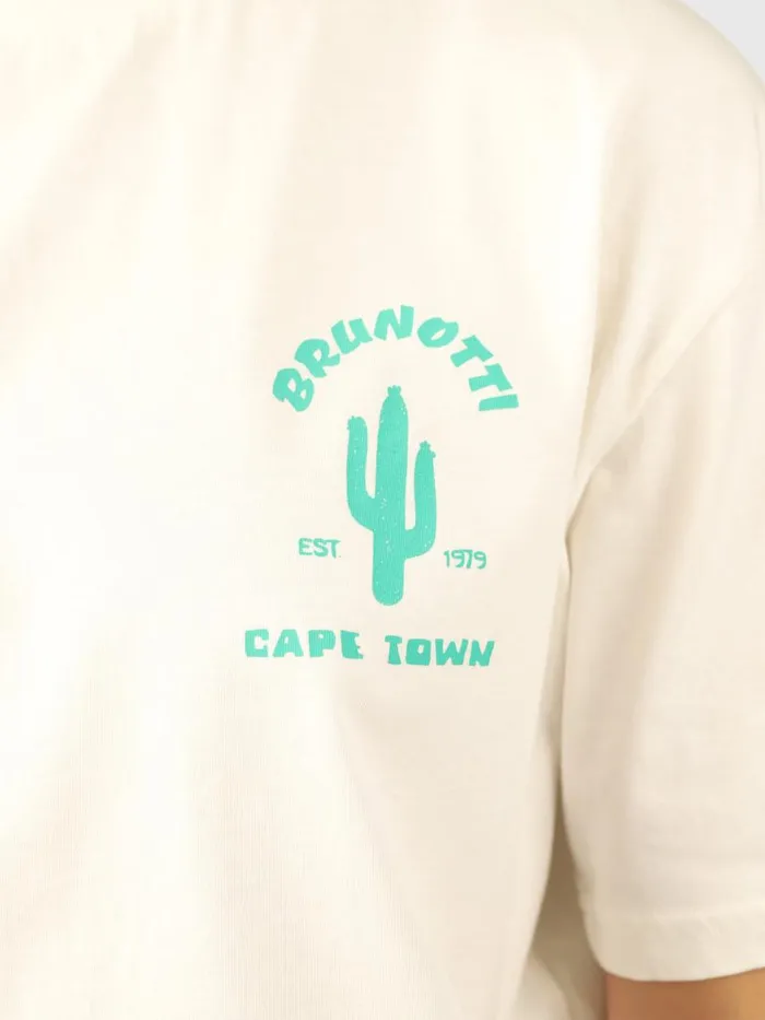 Brunotti TShirts and Tops Women Vieve Oversized Tshirt OffWhite