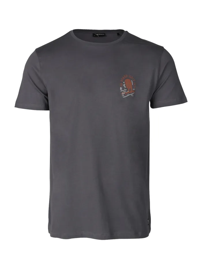 Brunotti Tshirts Men ArtistTarikTShirt Grey