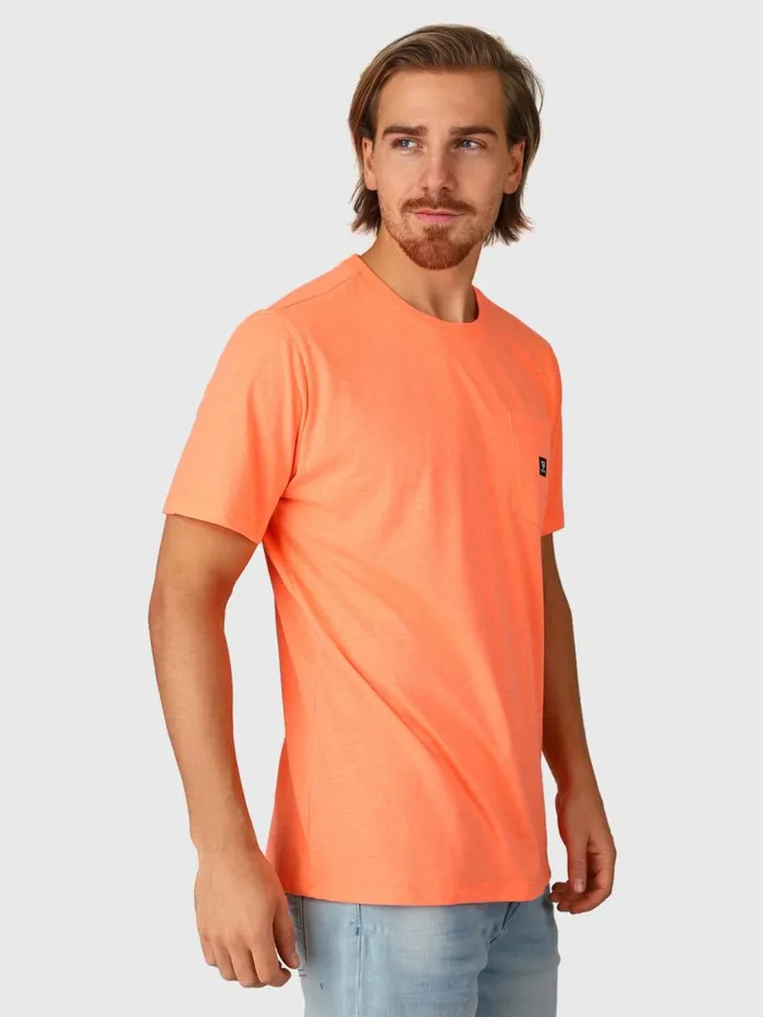 Brunotti Tshirts Men AxleMeleeTShirt Orange