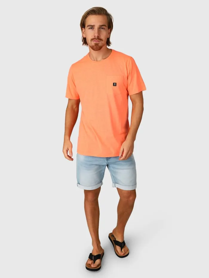 Brunotti Tshirts Men AxleMeleeTShirt Orange