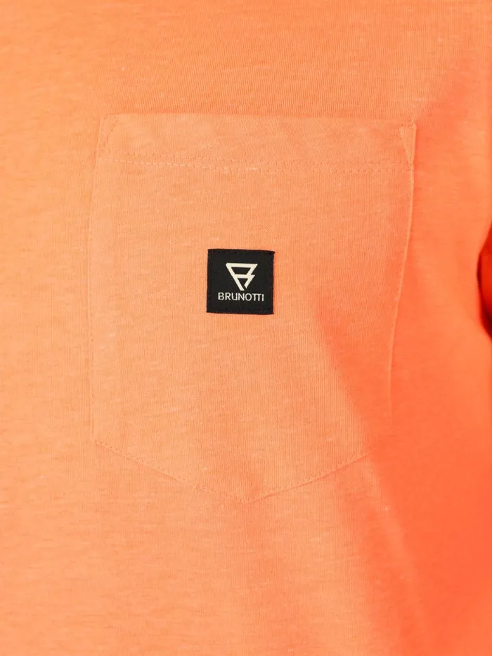 Brunotti Tshirts Men AxleMeleeTShirt Orange