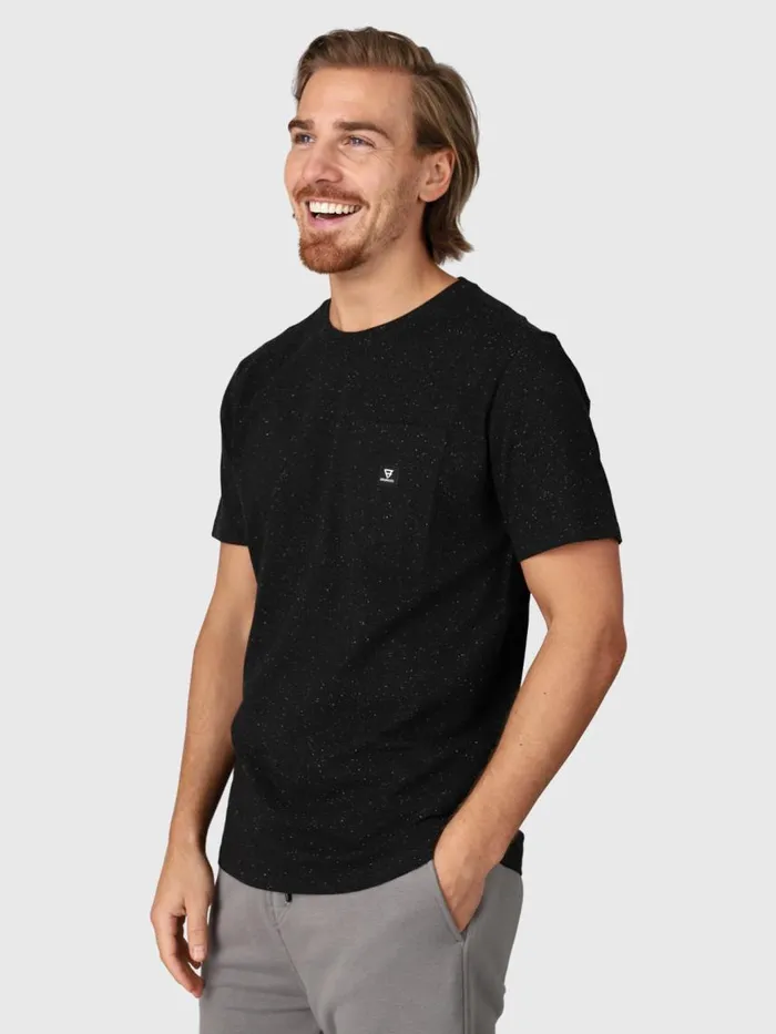 Brunotti Tshirts Men AxleNeppyTShirt Black
