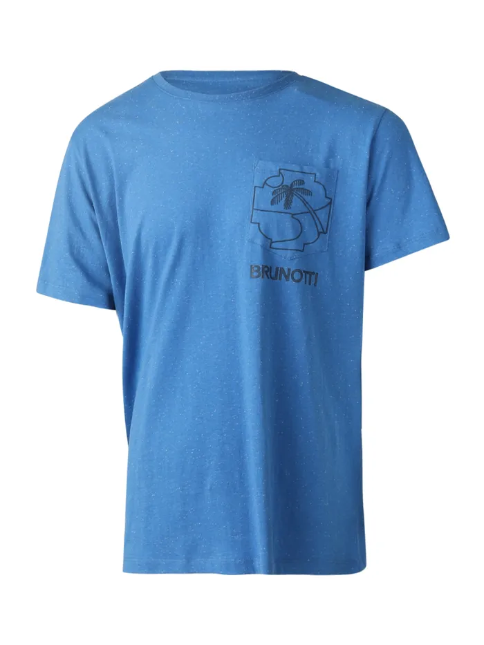 Brunotti Tshirts Men AxleNeppyTshirt Blue