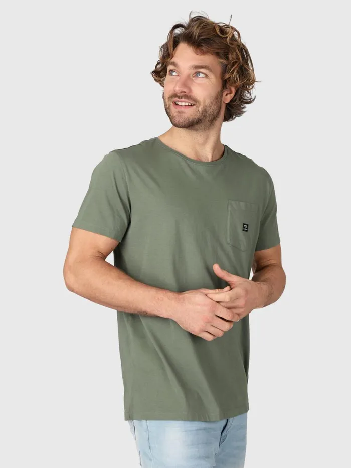 Brunotti Tshirts Men AxleNTShirt Green