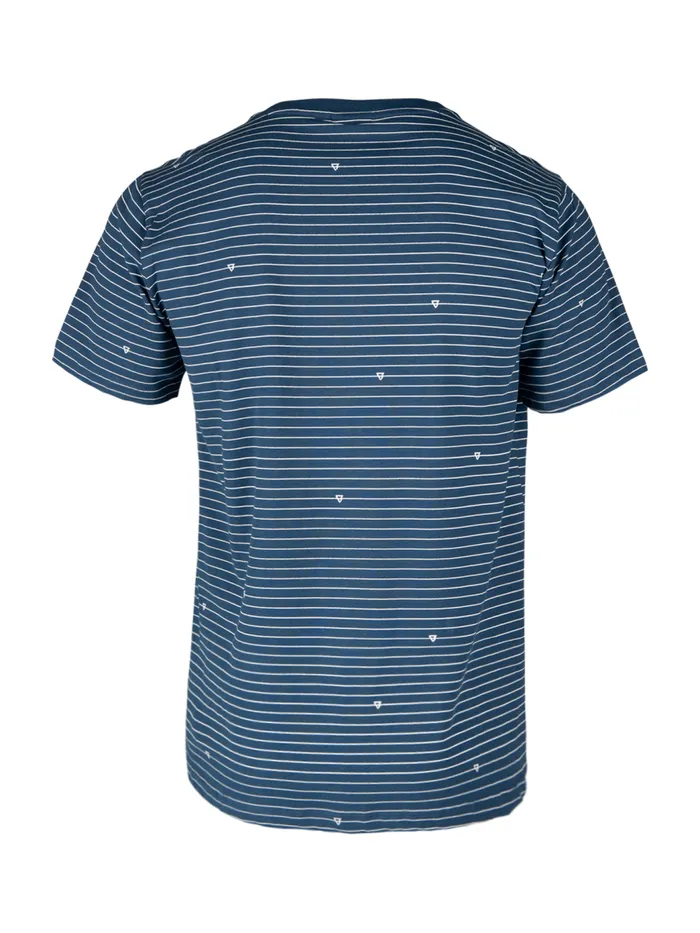 Brunotti Tshirts Men AxleStripeTShirt Blue