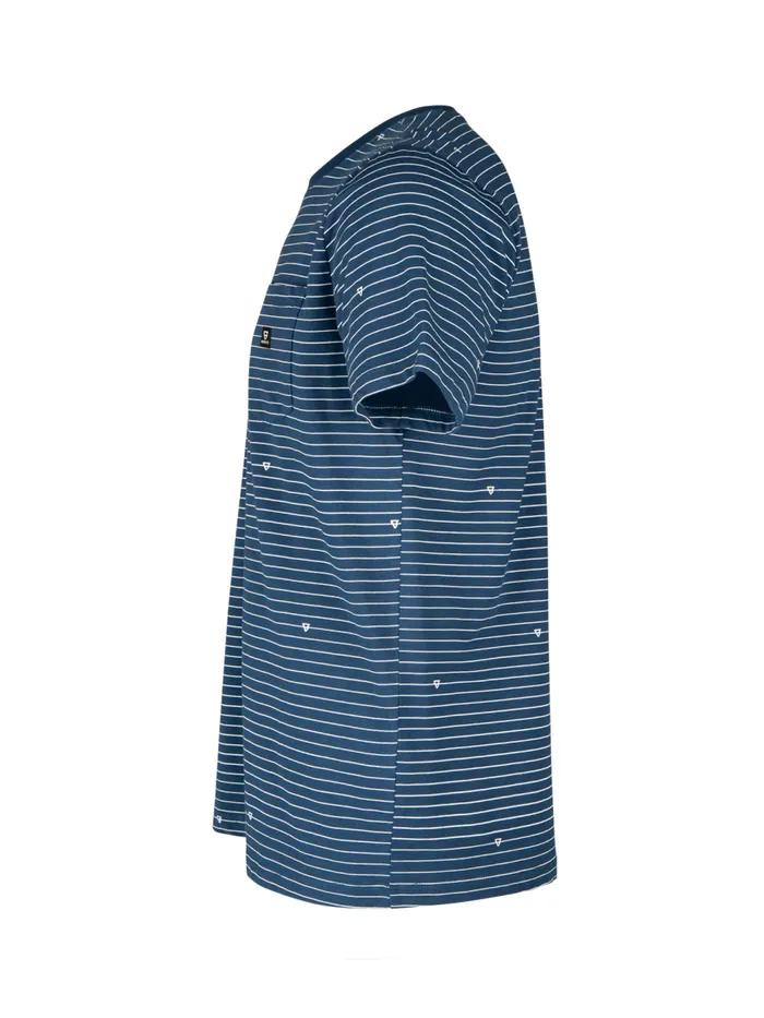 Brunotti Tshirts Men AxleStripeTShirt Blue