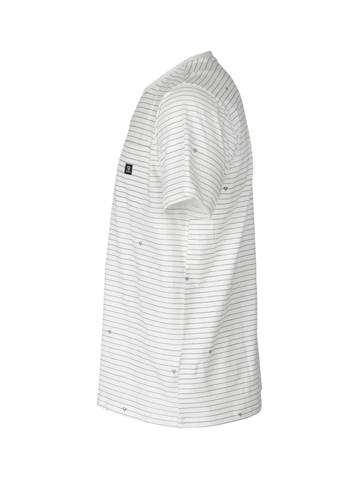 Brunotti Tshirts Men AxleStripeTShirt White